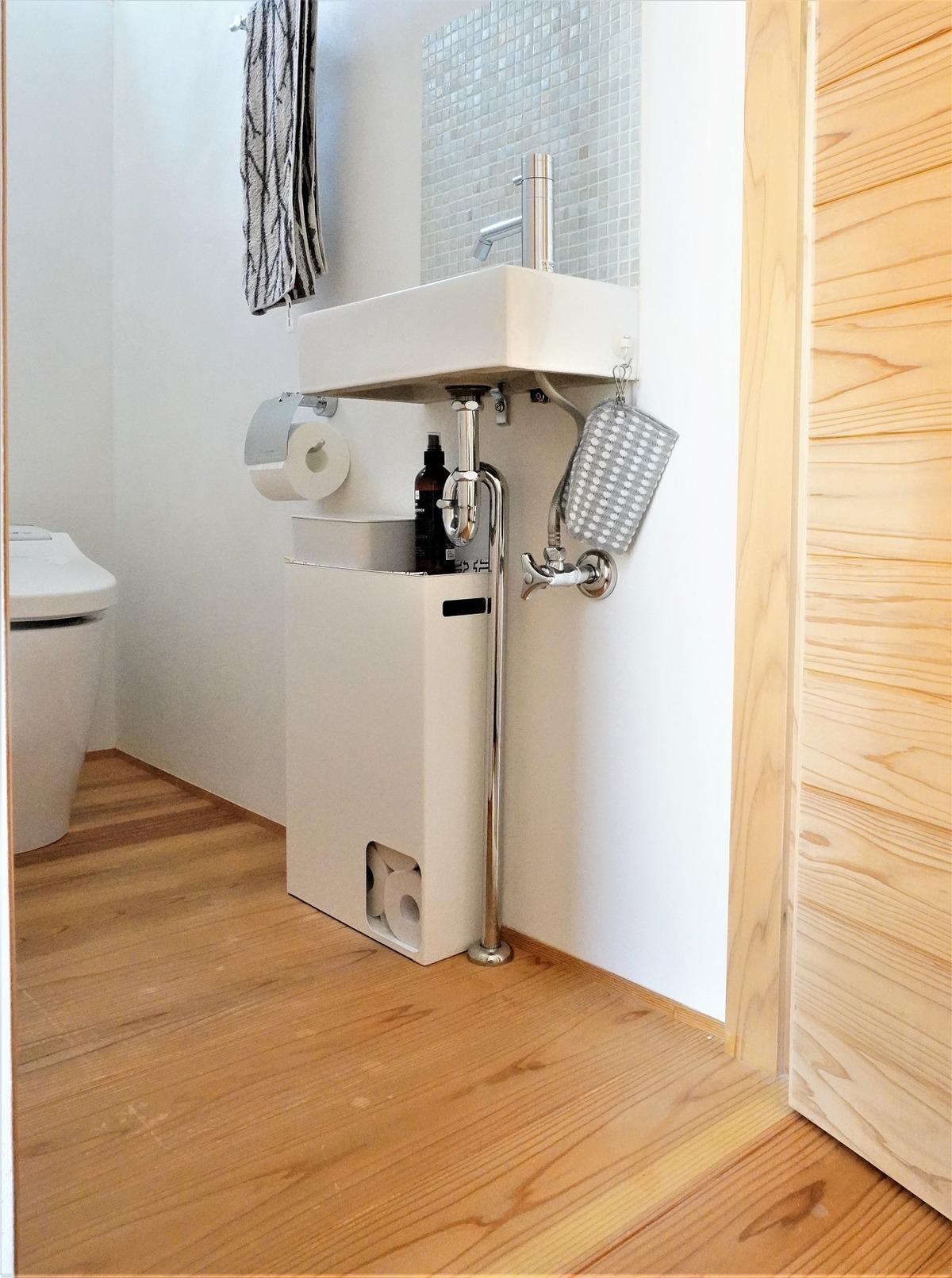 【tower】収納力抜群！おしゃれなトイレットペーパーストッカー♪