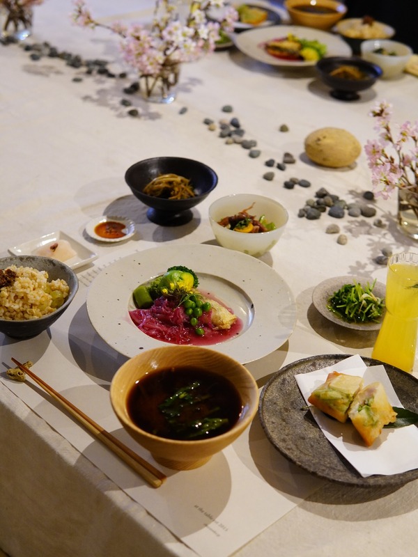 お料理教室・日常ご飯の会2回目参加♪毎回感動、旬の食材の美しいお料理の数々