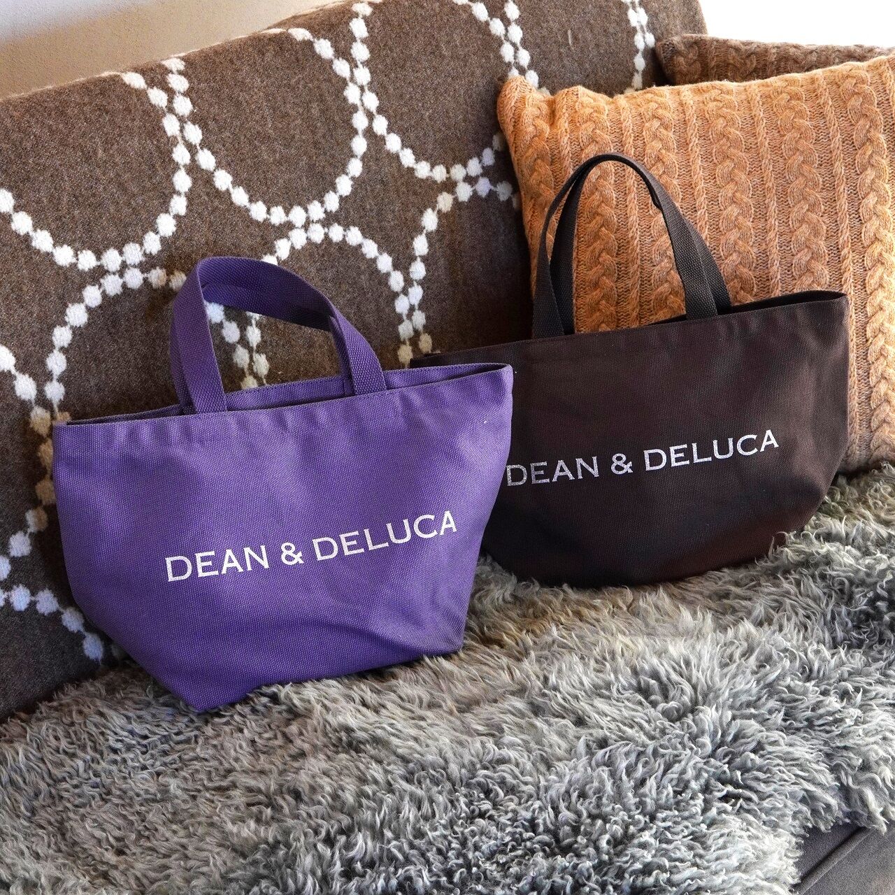 DEAN & DELUCA 小型トートバッグ 紫 💜 NEW PRODUCT LAUNCH! 2025 LIMITED COLOR – SEASHELL PURPLE