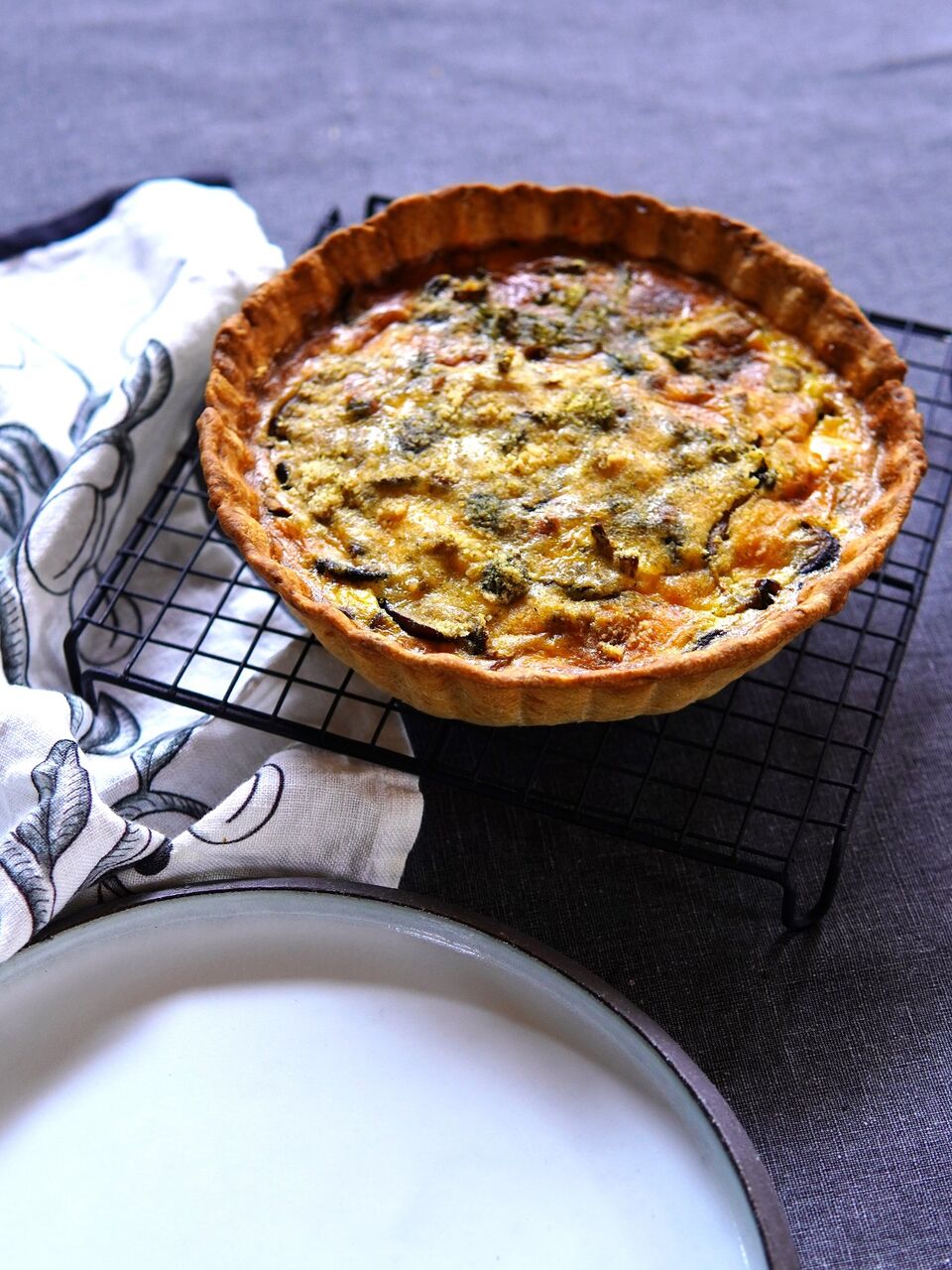 若山曜子さんレシピ】パンプキンタルト＆きのこのキッシュ！理想の型で