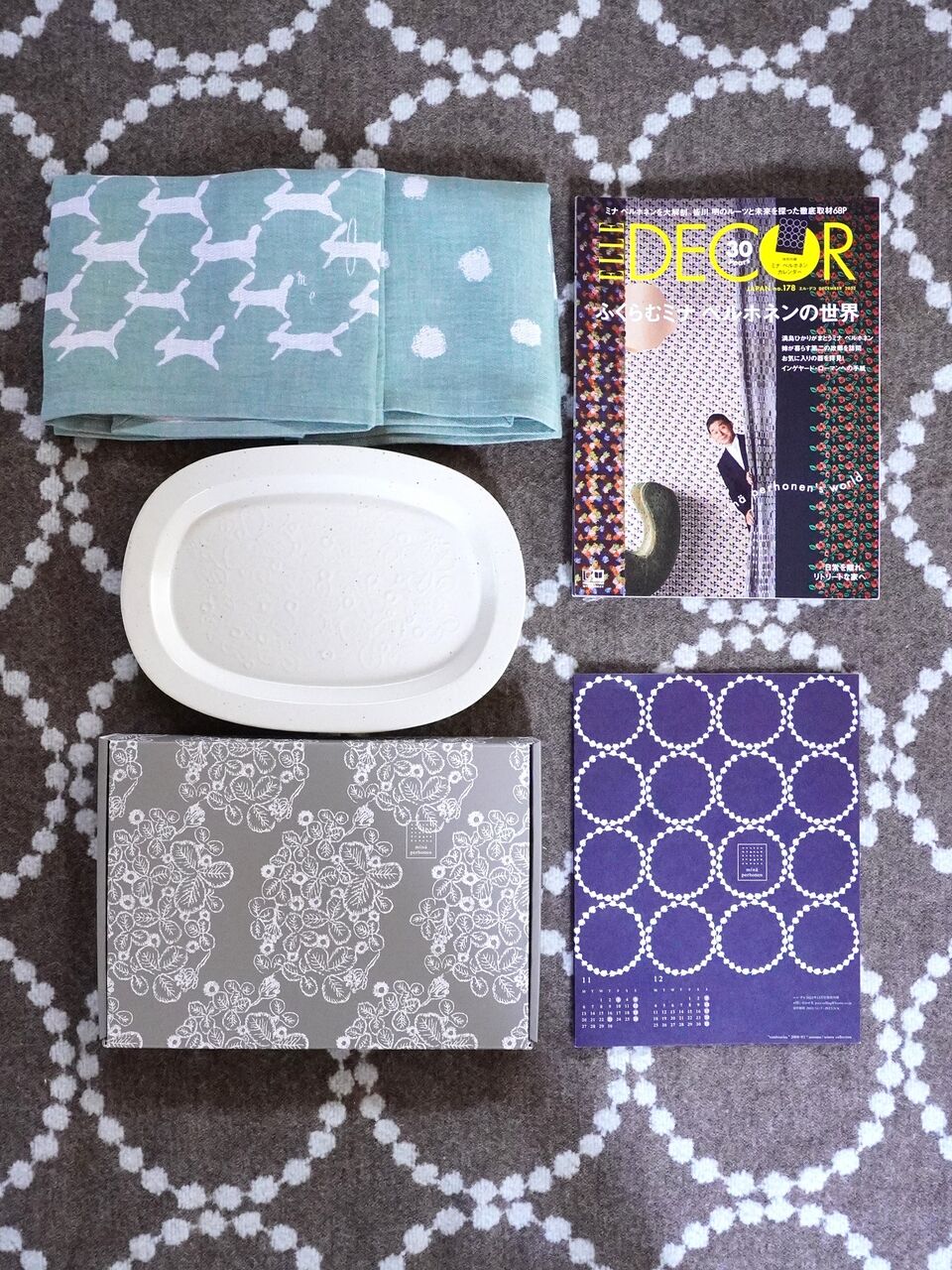 エルデコ定期購読付録】ミナペルホネンセットが届いた♪想像以上だった