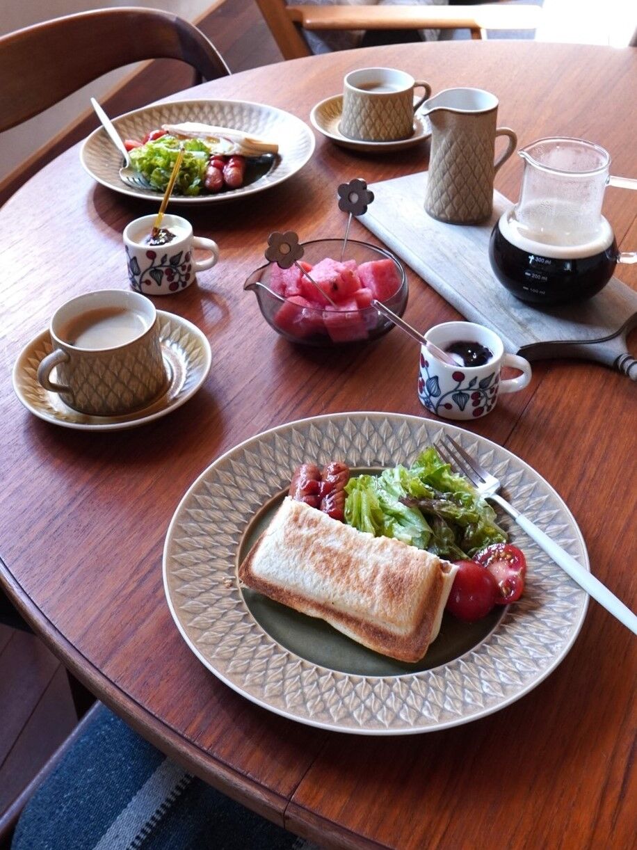 最終お値下げ　イッタラ　ヴィンテージ　ボットナ　2人用セット 最終お値下げイッタラヴィンテージボットナ2人用セット