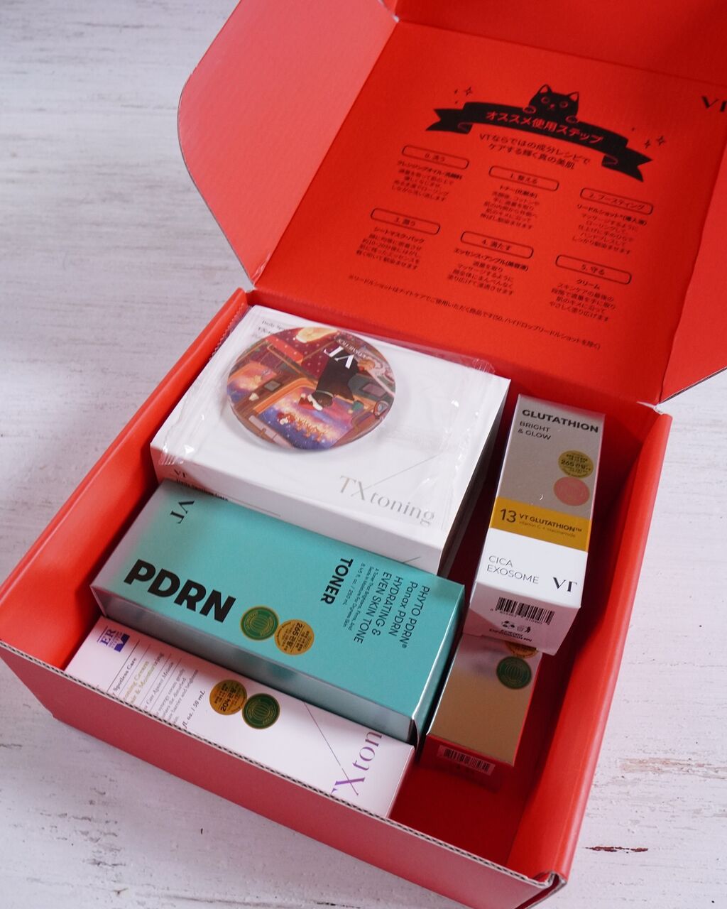 VT PDRN スキンケア 8点セット 可愛いBOX付き Amazon.co.jp: メディキューブ PDRNトライアルキット お試しセット