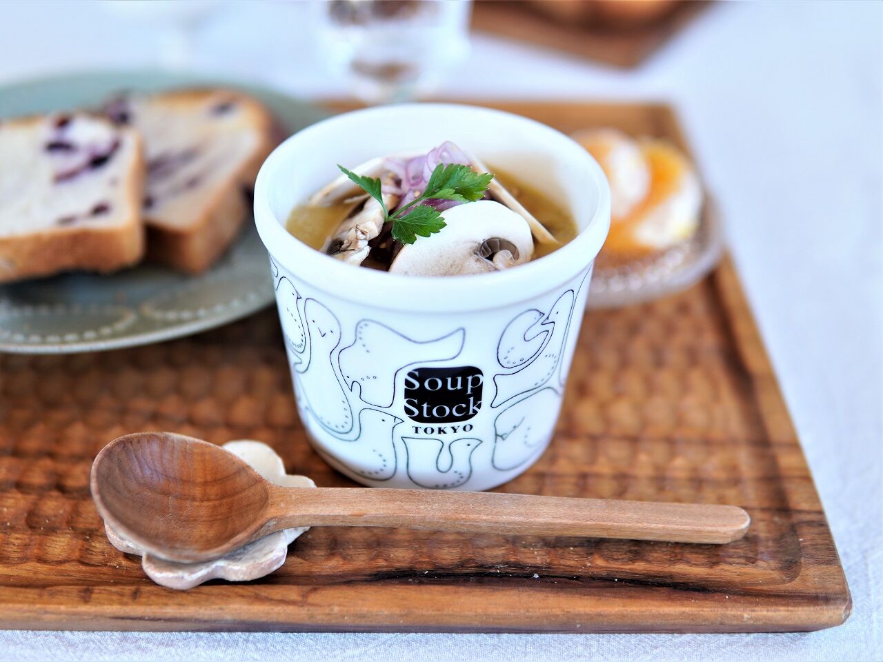 ミナペルホネン× Soup Stock Tokyo】コラボスープカップが素敵す ミナペルホネン× Soup Stock Tokyo】コラボスープカップが素敵す