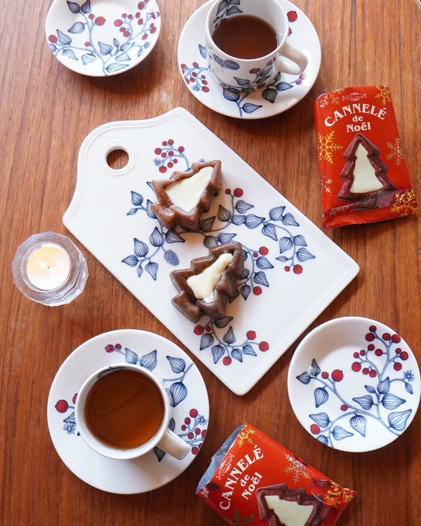 scopeルノ日記】カルディの「ツリー型カヌレ」でおやつ時間。ルノにの