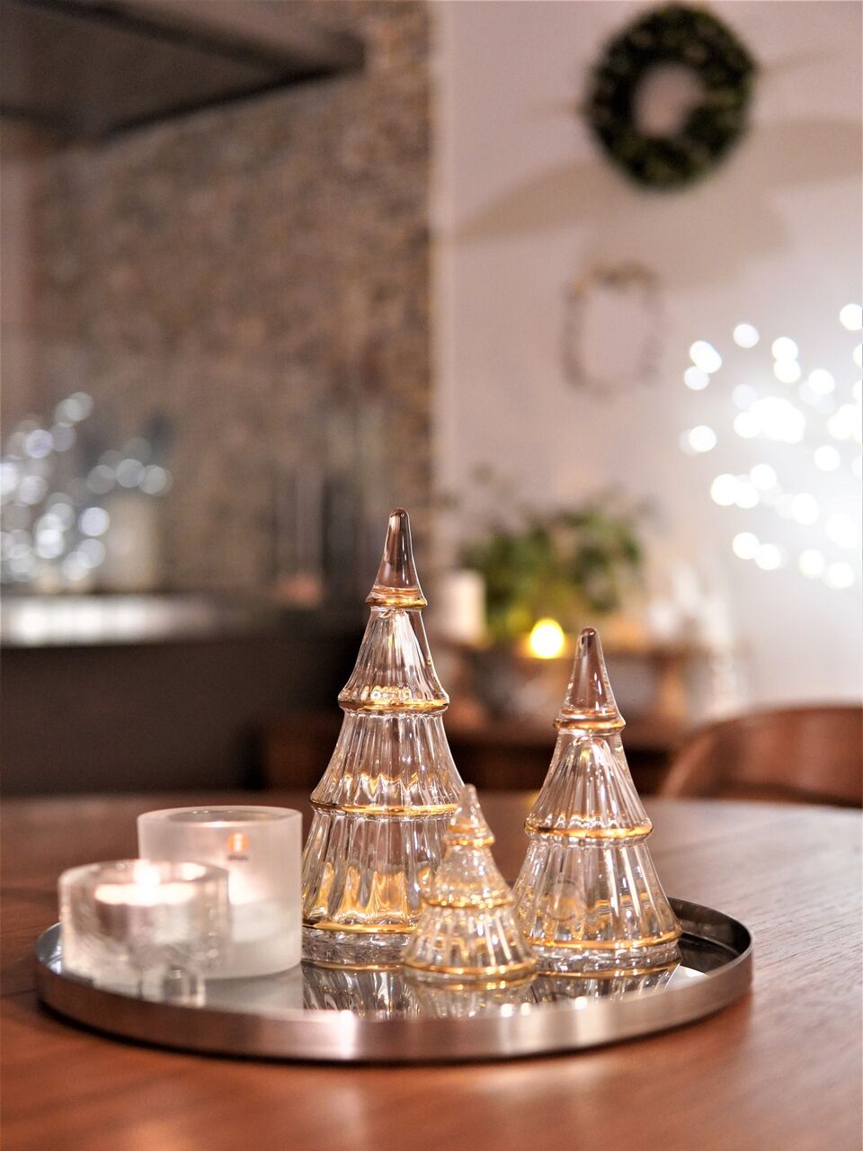 北欧インテリア】新入りのホルムガードのガラスのツリー♪Xmas