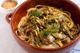 Bucatini con le sarde alla siciliana