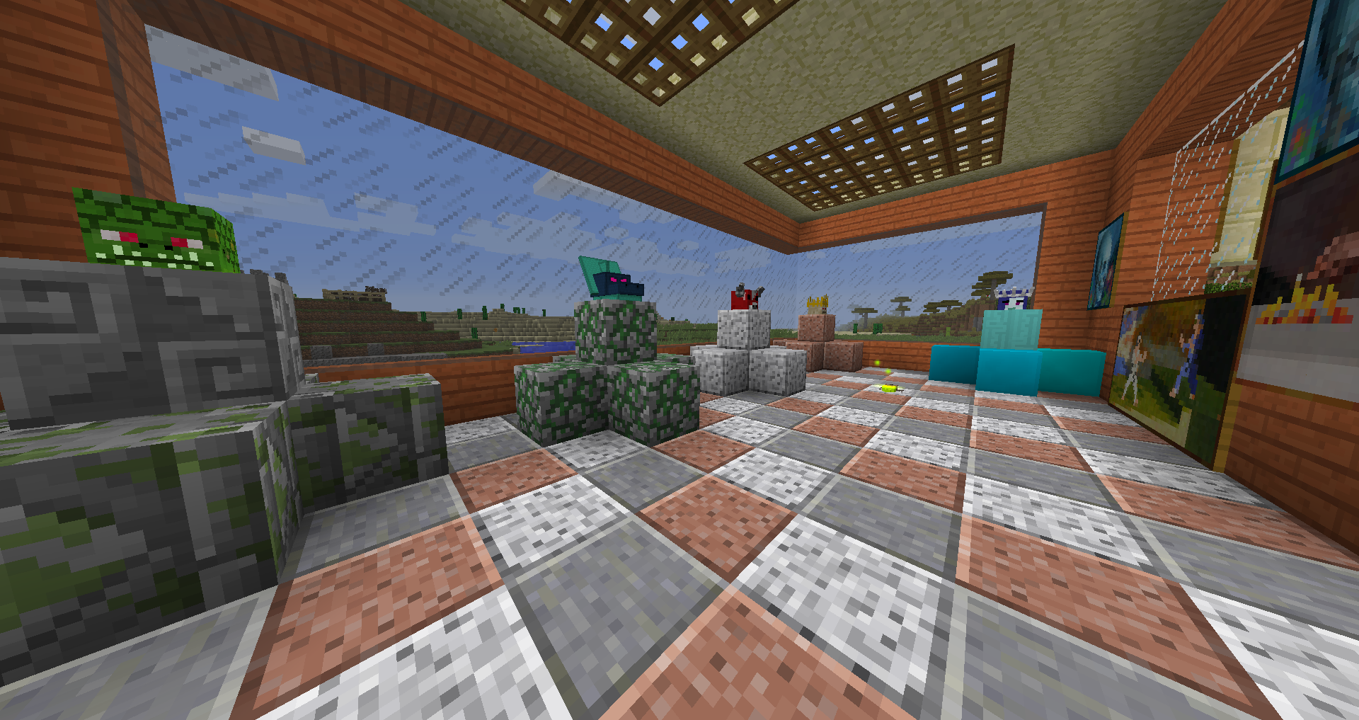 雪の女王 エルサじゃないよ もっとマイクラ