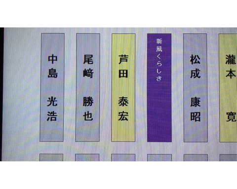 登庁表示アップ