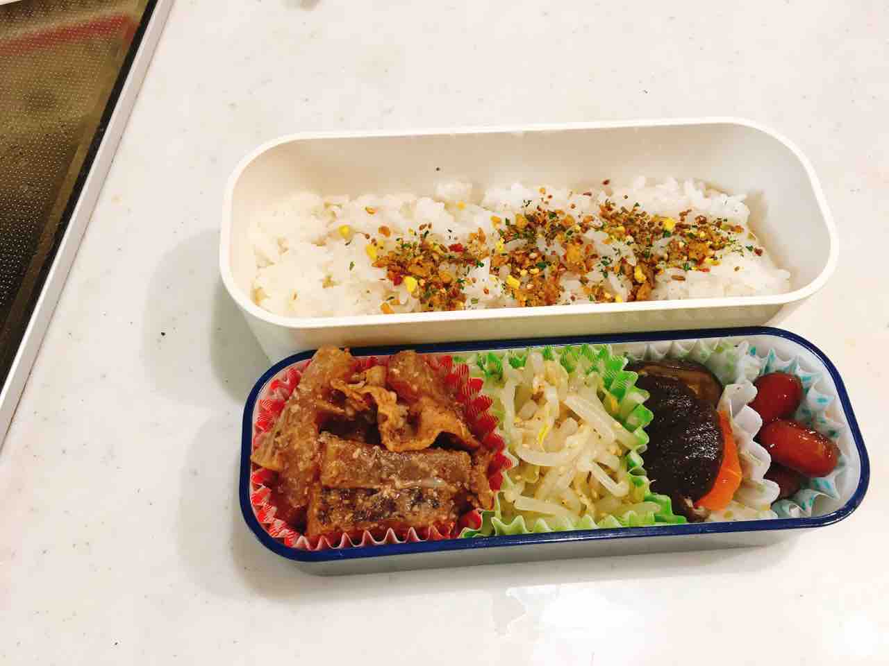 なほかさんちの毎日三食献立日記 おやつ付き お弁当 4種類のおかず弁当 なほかさんちの毎日三食献立日記 おやつ付き お弁当 4種類のおかず弁当