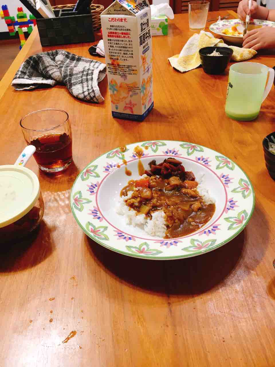なほかさんちの毎日三食献立日記 おやつ付き 晩ごはん 今夜はカレー なほかさんちの毎日三食献立日記 おやつ付き 晩ごはん 今夜はカレー