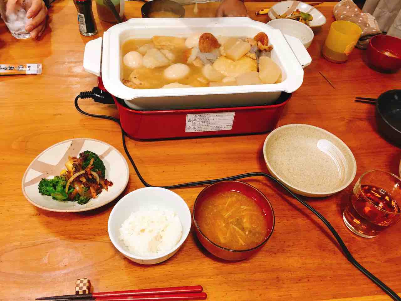晩ごはん おでんの献立 なほかさんちの毎日三食献立日記 おやつ付き
