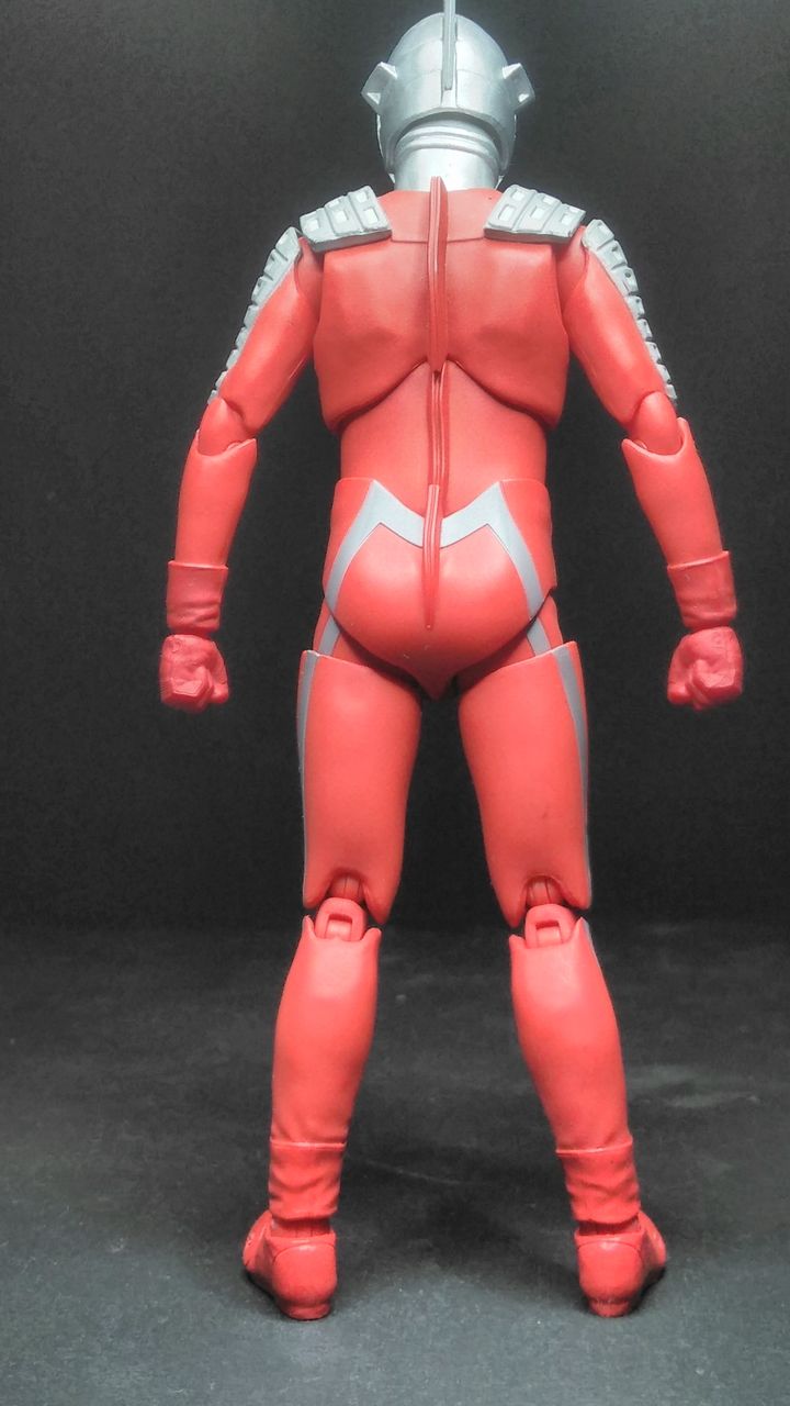 【完成品】　ウルトラセブンアックス　リペイント 塗装済み　フィギュア 完成品】 ウルトラセブンアックス リペイント 塗装済み