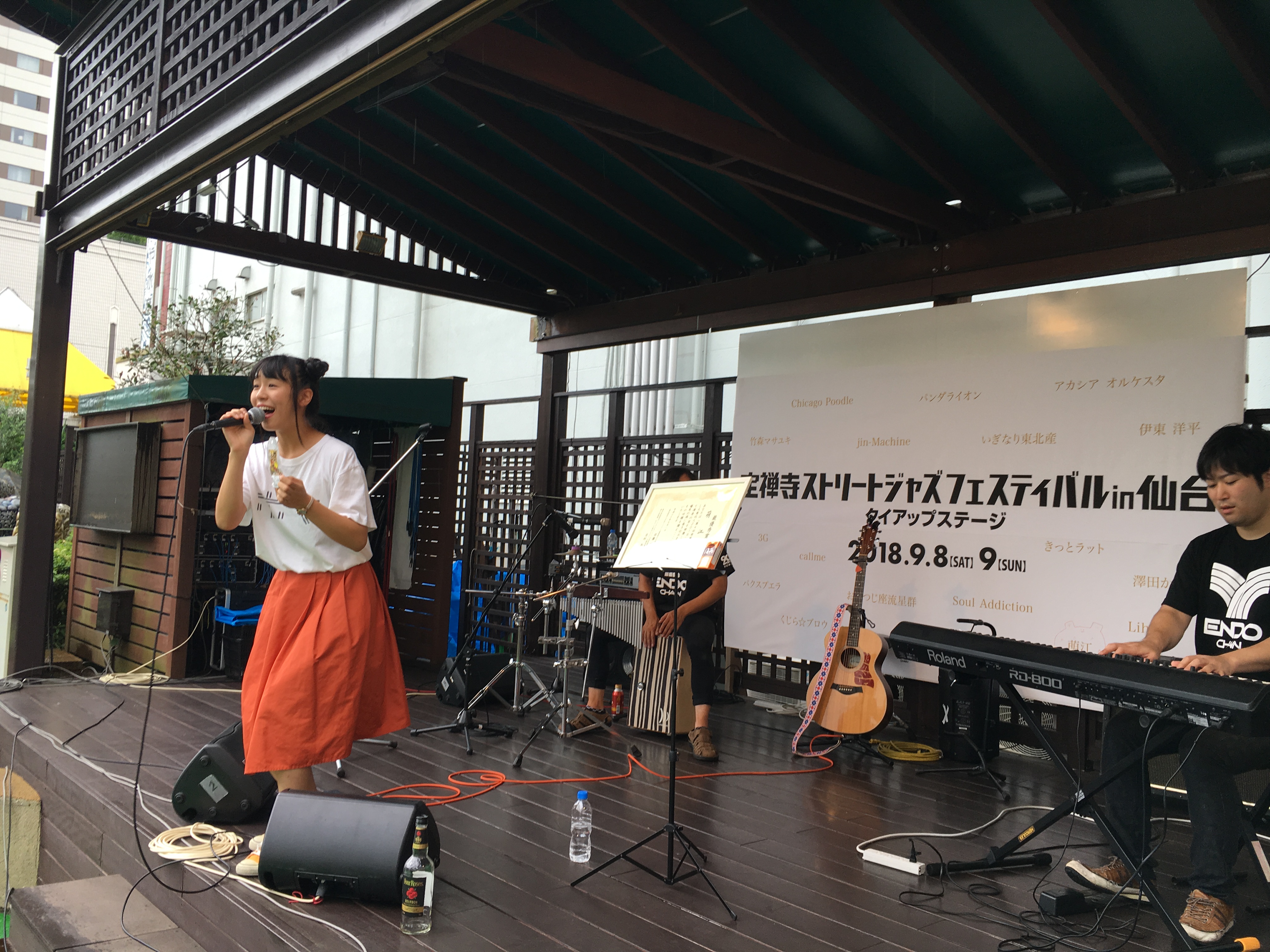 ジャズフェスレポート18 その1 シンガーソングライター大特集 萌江 Liho 絢音 澤田かおり しおんぬ連合 会長の雑記