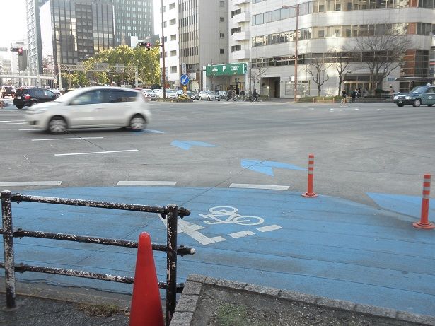 桜通 自転車