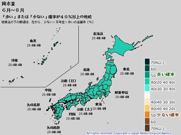 最新の季節予報 今年の夏は 15年5月発表 ある社会人の成長日記