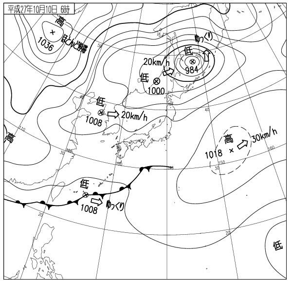 南から雨雲北上中 夜には太平洋側で雨の恐れ 15年10月10日 ある社会人の成長日記