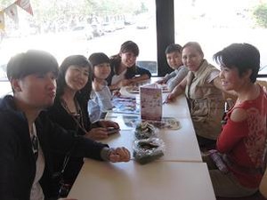 アイスクリーム屋で