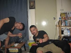 部屋呑み