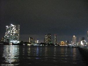 チャオプラヤ夜景