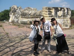 アユタヤ涅槃像