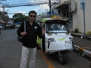 ピサヌロークのトゥクトゥク
