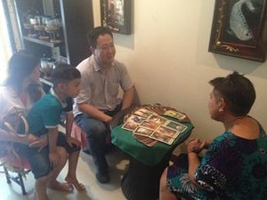 親子で視てもらう
