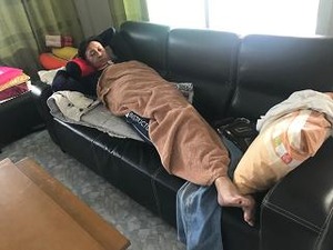 食後に爆睡するオレ