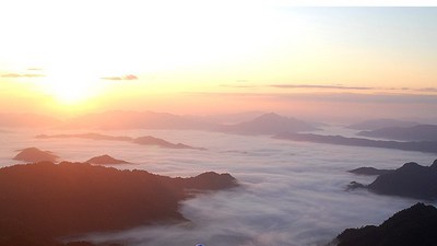 1850「チェンライの山の朝」
