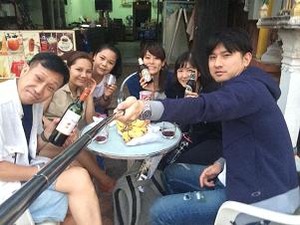 Dの店でランチ