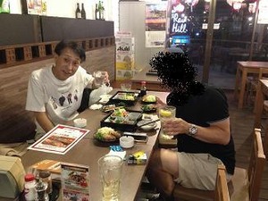 どんたくで乾杯