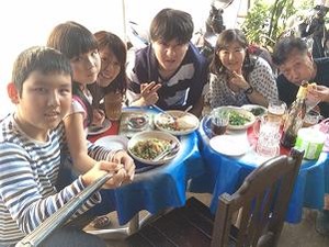 今日もDの店でランチ