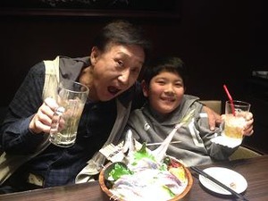 Zくんと再会の乾杯