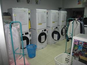 最新ドラム式洗濯機と乾燥機