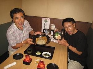 〆は蕎麦で