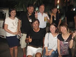 プロゴルファーのY氏と記念撮影