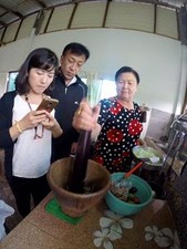 ソムタム作り