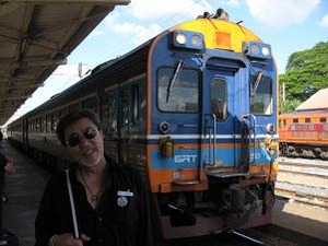 珍しく定刻に電車が到着
