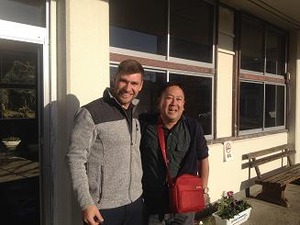 会えましたぜ