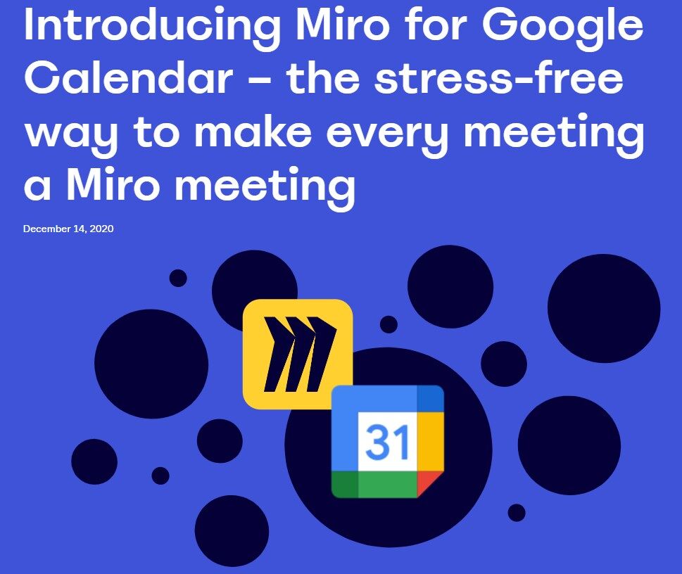 Miro とgoogleカレンダーを連携する機能拡張がリリース 0を1にする 検査機メーカーになった町工場のブログ Miro とgoogleカレンダーを連携する機能拡張がリリース 0を1にする 検査機メーカーになった町工場のブログ