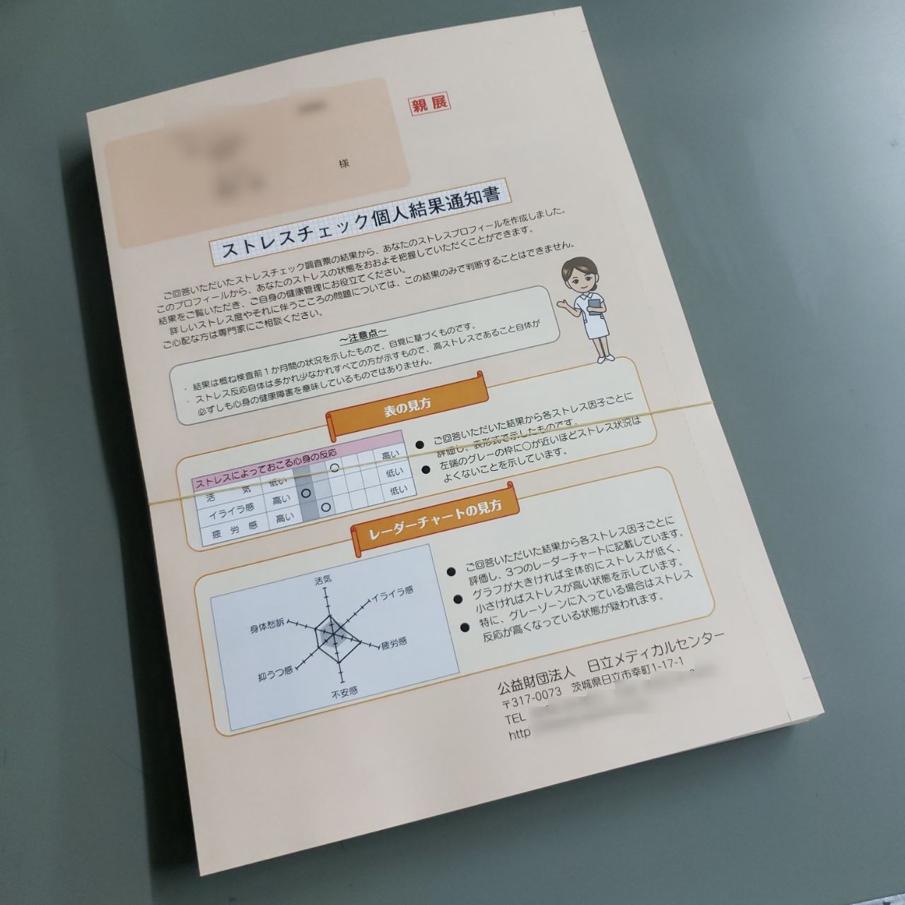 ストレスチェックの報告書が届きました 報告書の扱い方は 0を1にする 検査機メーカーになった町工場のブログ ストレスチェックの報告書が届きました 報告書の扱い方は 0を1にする 検査機メーカーになった町工場のブログ
