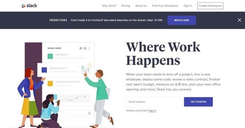 Where work happens Slack