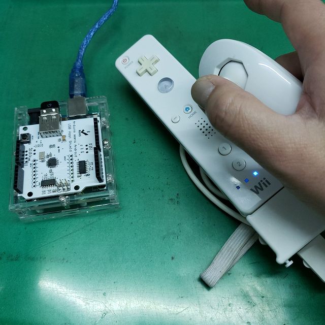 Arduinoでwiiのリモコン モーションプラス ヌンチャクのデータを読み出し 0を1にする 検査機メーカーになった町工場のブログ