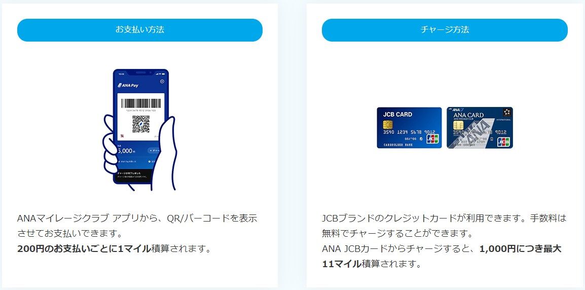 ANA、QRコード決済「ANA Pay」のサービスを開始。利用でマイルがたまる！ : 0を1にする！ 検査機メーカーになった町工場のブログ