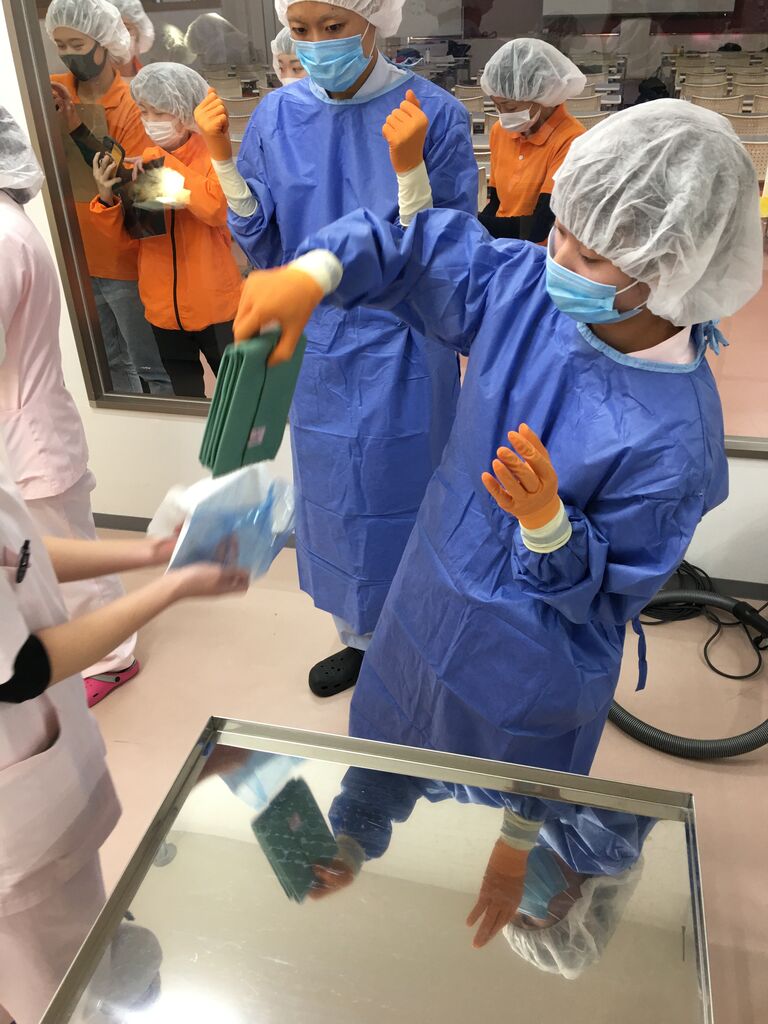 外科看護実習 アジア動物専門学校のスクールライフ a日誌