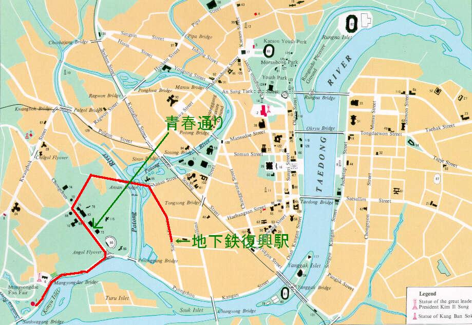 2002年 朝鮮民主主義人民共和国の鉄道に乗る 13 : 亜洲