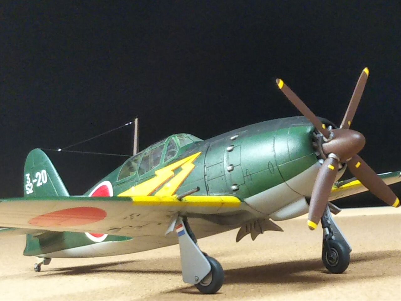 ハセガワ 1/72 日本海軍 局地戦闘機 「雷電」（JACK） : 常磐