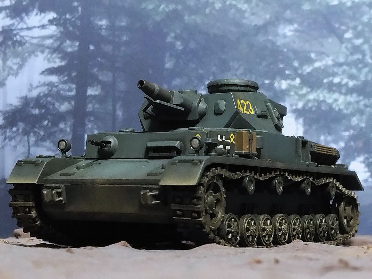 ハセガワ 1/72 ドイツ陸軍 「Ⅳ号戦車 F1型」 : 常磐重工 -JOBAN JUKO