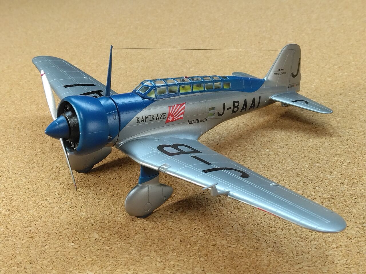 Hawk Kamikaze 航空機モデル 1/72 Scale X-29 