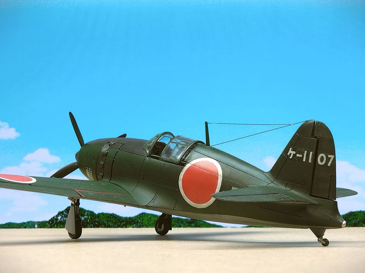 ニチモ 1/72 日本海軍 局地戦闘機 「雷電」(JACK) : 常磐重工 ニチモ 1/72 日本海軍 局地戦闘機 「雷電」(JACK) : 常磐重工
